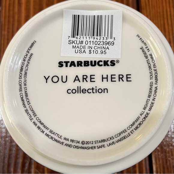 Starbucks Coffee Cup Mug 14oz You Are Here Collector Series San Antonio NIBw/Tag - Picture 8 of 9